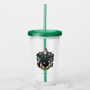 HARRY POTTER™ Anime Draco Malfoy House Crest Acryltrinkbecher