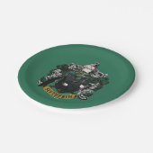 HARRY POTTER™ | Anime Draco Malfoy House Crest Pappteller (Schrägansicht)