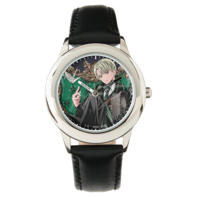 HARRY POTTER™ | Anime Draco Malfoy Seated Armbanduhr (Vorderseite)