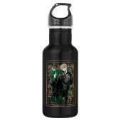 HARRY POTTER™ | Anime Draco Malfoy Sitzplatz Edelstahlflasche (Vorderseite)