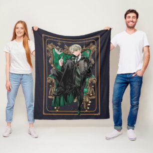 HARRY POTTER™   Anime Draco Malfoy Sitzplatz Fleecedecke