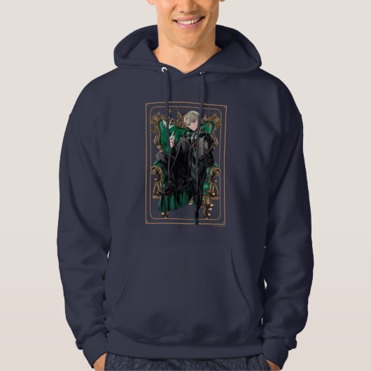 HARRY POTTER™ | Anime Draco Malfoy Sitzplatz Hoodie (Vorderseite)