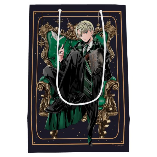 HARRY POTTER™ | Anime Draco Malfoy Sitzplatz Mittlere Geschenktüte (Rückseite)