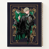HARRY POTTER™ | Anime Draco Malfoy Sitzplatz Notizblock (Rückseite)