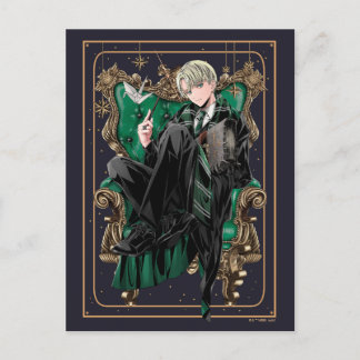 HARRY POTTER™ | Anime Draco Malfoy Sitzplatz Postkarte