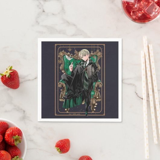 HARRY POTTER™ | Anime Draco Malfoy Sitzplatz Serviette (Beispiel)