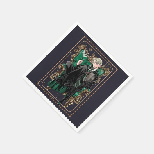 HARRY POTTER™ | Anime Draco Malfoy Sitzplatz Serviette (Ecke)