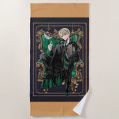 HARRY POTTER™ | Anime Draco Malfoy Sitzplatz Strandtuch (Vorderseite)
