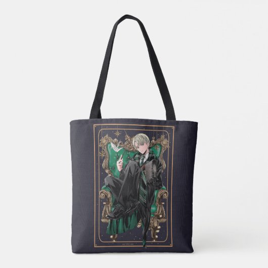HARRY POTTER™ | Anime Draco Malfoy Sitzplatz Tasche (Rückseite)