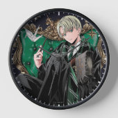 HARRY POTTER™ | Anime Draco Malfoy Sitzplatz Uhr (Vorderseite)