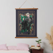 HARRY POTTER™ | Anime Draco Malfoy Sitzplatz Wandteppich Mit Holzrahmen (Schlafzimmer)