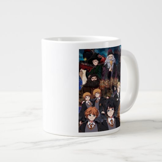 HARRY POTTER™ Anime Ensemble Scene Jumbo-Tasse (Vorderseite Rechts)