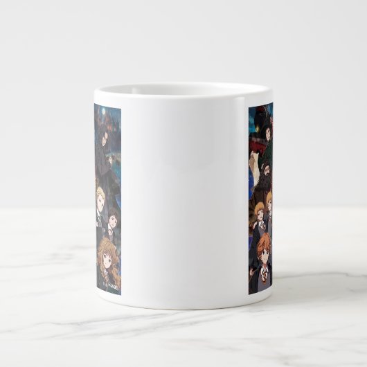 HARRY POTTER™ Anime Ensemble Scene Jumbo-Tasse (Vorderseite)