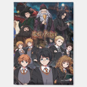 HARRY POTTER™ Anime Ensemble Scene Magnet (Vorderseite)
