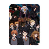 HARRY POTTER™ Anime Ensemble Scene Magnet (Vertikal)