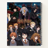 HARRY POTTER™ Anime Ensemble Scene Notizblock (Rückseite)