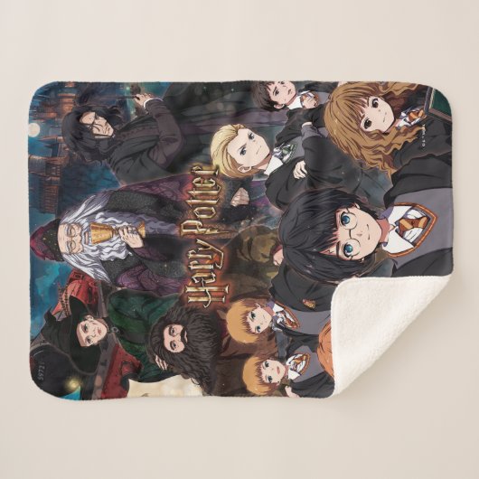 HARRY POTTER™ Anime Ensemble Scene Sherpadecke (Vorderseite (Horizontal))