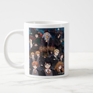 HARRY POTTER™ Anime-Ensemble-Szene Jumbo-Tasse