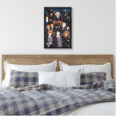 HARRY POTTER™ Anime-Ensemble-Szene Leinwanddruck (Insitu (Schlafzimmer))