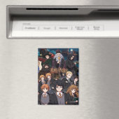 HARRY POTTER™ Anime-Ensemble-Szene Magnet (In Situ (Geschirrspüler))