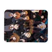 HARRY POTTER™ Anime-Ensemble-Szene Magnet (Horizontal)