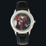 HARRY POTTER™ | Anime HARRY POTTER™-Sitze Armbanduhr<br><div class="desc">Karo aus dieser animierten Grafik von HARRY POTTER™ und Hedwig sitzen in einem Stuhl!</div>