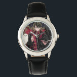 HARRY POTTER™ | Anime HARRY POTTER™-Sitze Armbanduhr<br><div class="desc">Karo aus dieser animierten Grafik von HARRY POTTER™ und Hedwig sitzen in einem Stuhl!</div>