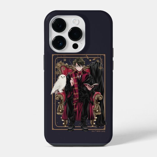 HARRY POTTER™ | Anime HARRY POTTER™-Sitze iPhone Hülle (Rückseite)
