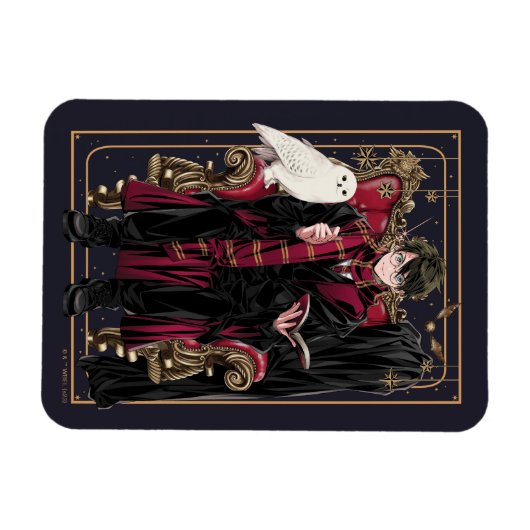 HARRY POTTER™ | Anime HARRY POTTER™-Sitze Magnet (Horizontal)