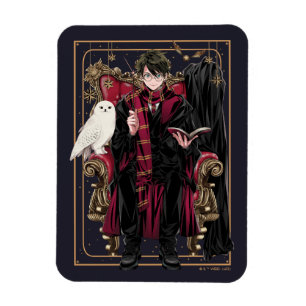 HARRY POTTER™ Anime HARRY POTTER™-Sitze Magnet