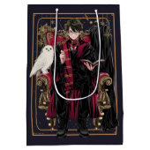 HARRY POTTER™ | Anime HARRY POTTER™-Sitze Mittlere Geschenktüte (Rückseite)