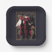 HARRY POTTER™ | Anime HARRY POTTER™-Sitze Pappteller (Vorderseite)