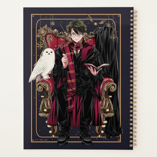 HARRY POTTER™ | Anime HARRY POTTER™-Sitze Planer (Rückseite)