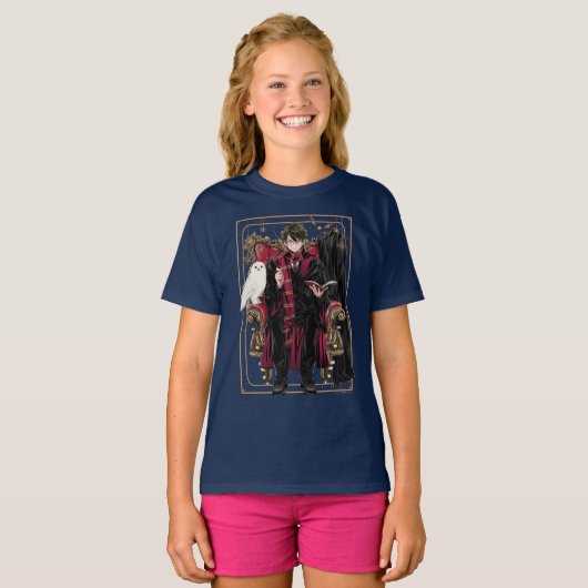 HARRY POTTER™ | Anime HARRY POTTER™-Sitze T-Shirt (Vorne ganz)