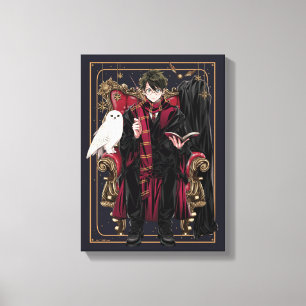 HARRY POTTER™   Anime HARRY POTTER™ Sitzend Leinwanddruck