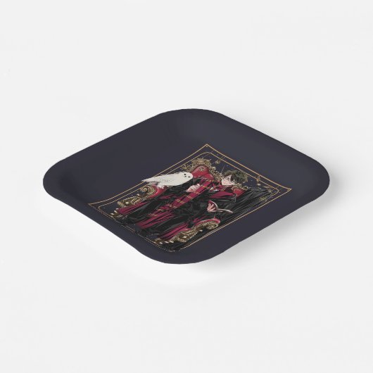 HARRY POTTER™ | Anime HARRY POTTER™ Sitzend Pappteller (Gewinkelt)