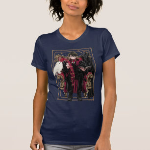 HARRY POTTER™   Anime HARRY POTTER™ Sitzend T-Shirt