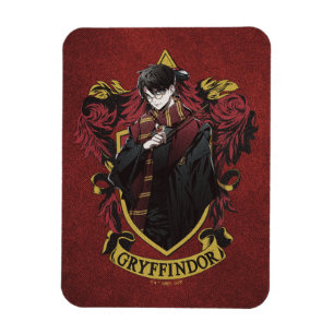 HARRY POTTER™   Anime HARRY POTTER™ Wappen Magnet