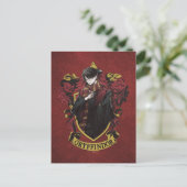 HARRY POTTER™ | Anime HARRY POTTER™ Wappen Postkarte (Stehend Vorderseite)