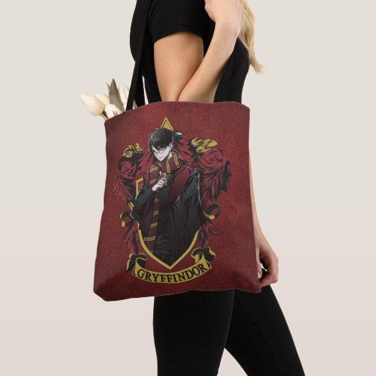 HARRY POTTER™ | Anime HARRY POTTER™ Wappen Tasche (Von Nahem)
