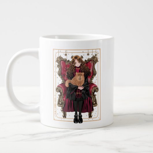HARRY POTTER™ | Anime Hermione Granger Seated Jumbo-Tasse (Links)
