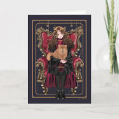 HARRY POTTER™ | Anime Hermione Granger Seated Karte (Vorderseite)