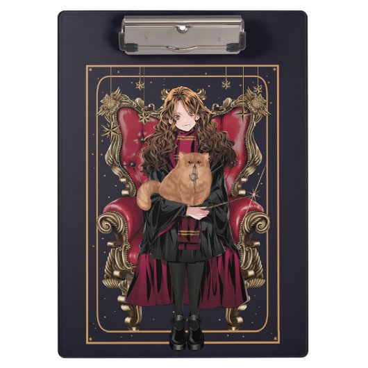 HARRY POTTER™ | Anime Hermione Granger Seated Klemmbrett (Vorderseite)
