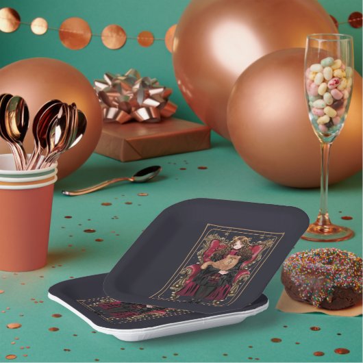 HARRY POTTER™ | Anime Hermione Granger Seated Pappteller (Multi)