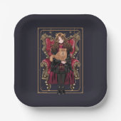 HARRY POTTER™ | Anime Hermione Granger Seated Pappteller (Vorderseite)