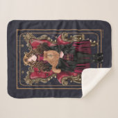 HARRY POTTER™ | Anime Hermione Granger Seated Sherpadecke (Vorderseite (Horizontal))