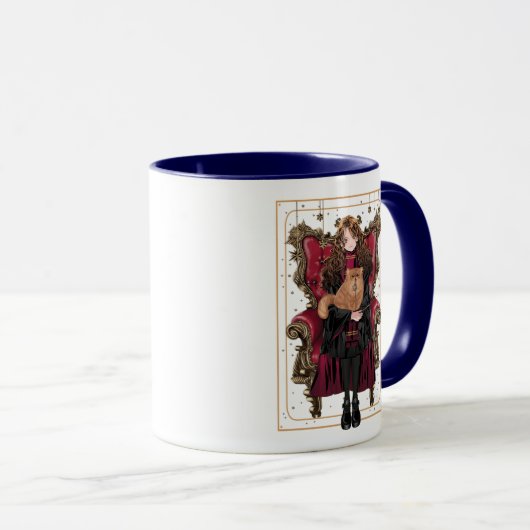 HARRY POTTER™ | Anime Hermione Granger Seated Tasse (VorderseiteRechts)
