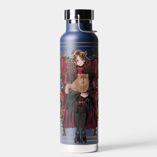 HARRY POTTER™ | Anime Hermione Granger Seated Trinkflasche (Links)