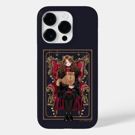 HARRY POTTER™ | Anime Hermione Granger Sitzplatz Case-Mate iPhone Hülle (Rückseite)