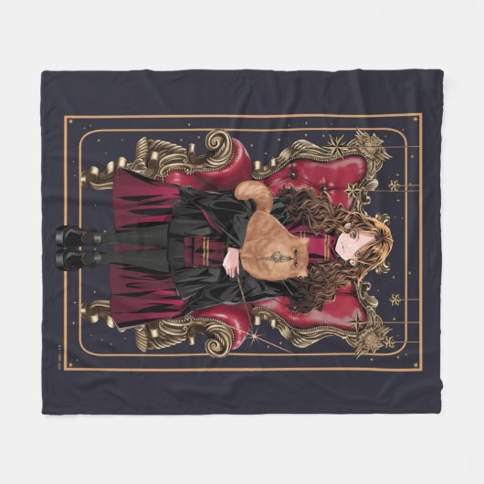 HARRY POTTER™ | Anime Hermione Granger Sitzplatz Fleecedecke (Vorderseite (Horizontal))